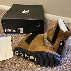 Sorel wedge booties